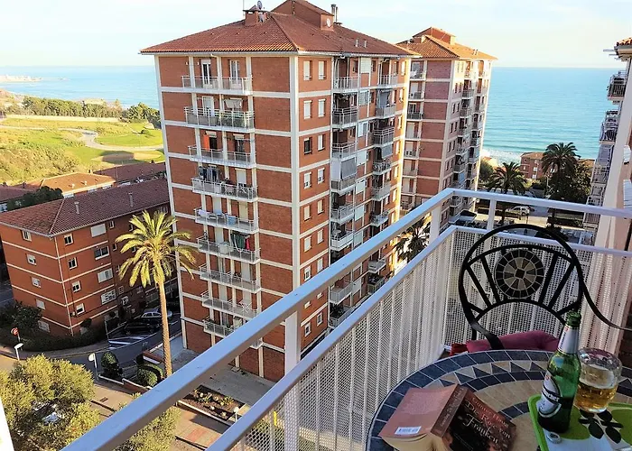 Lejlighed Helena Seaview & Beach-apartment Montgat